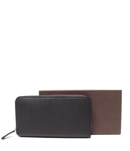 美品 ティガマロ ラウンドファスナー長財布 メンズ TIGAMARO