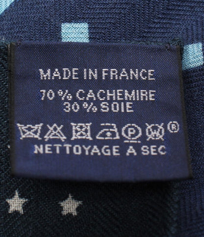 美品 HERMES スカーフ カレジェアン140 HARNAIS DE COUR レディース メンズ エルメス