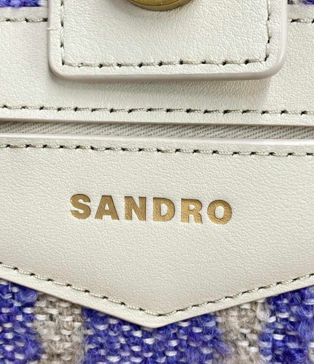 SANDRO トートバッグ ブークレツイード レディース サンドロ