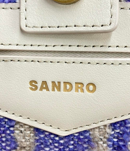 SANDRO トートバッグ ブークレツイード レディース サンドロ