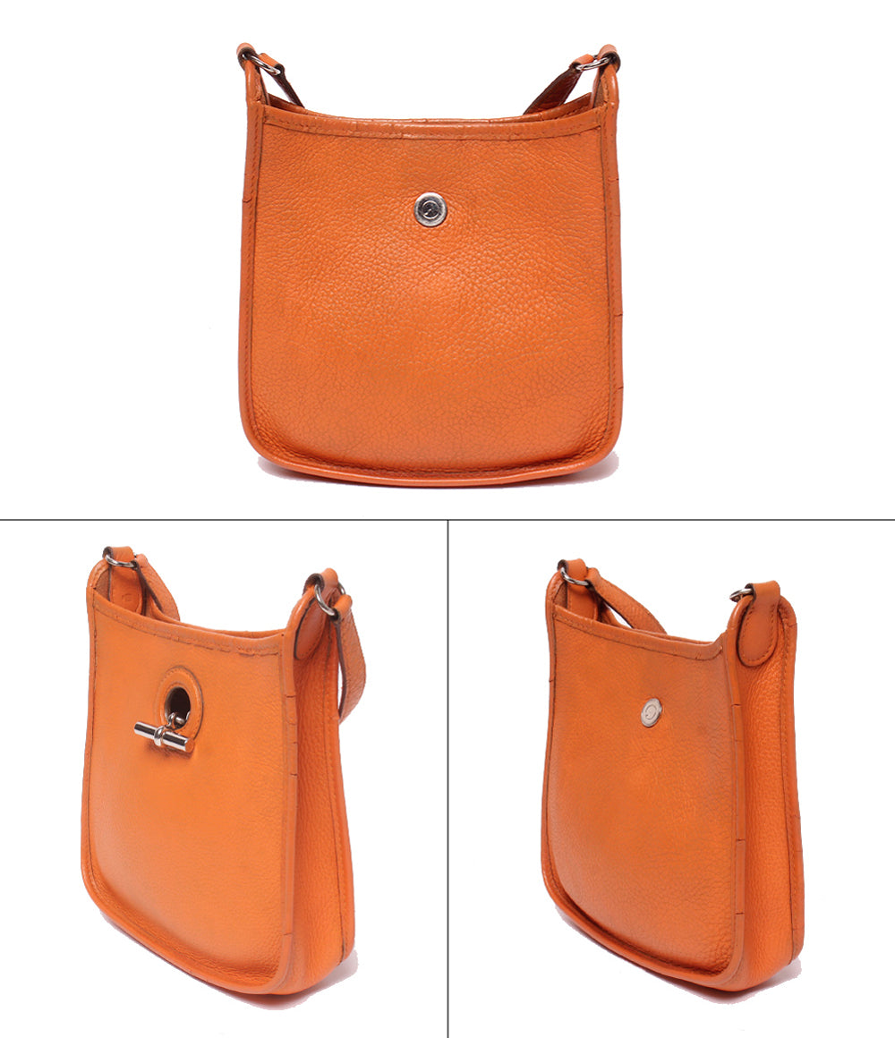 HERMES ショルダーバッグ 斜め掛け シルバー金具 ▢H刻印 ヴェスパTPM レディース エルメス