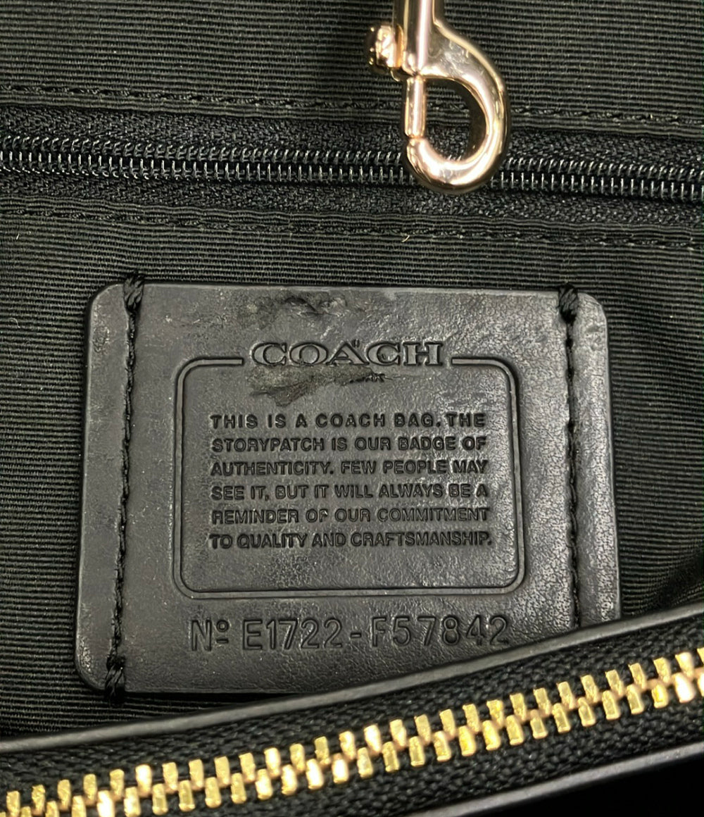 美品 COACH トートバッグ シグネチャー F57842 レディース コーチ
