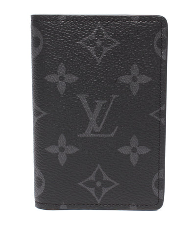 美品 LOUIS VUITTON カードケース オーガナイザー･ドゥ ポッシュ モノグラム エクリプス M61696 メンズ ルイ・ヴィトン