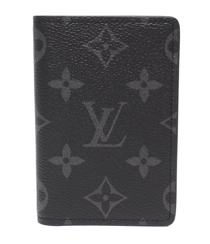 美品 LOUIS VUITTON カードケース オーガナイザー･ドゥ ポッシュ モノグラム エクリプス M61696 メンズ ルイ・ヴィトン