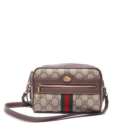 美品 グッチ ショルダーバッグ オフィディア GGスプリーム 517350 レディース GUCCI