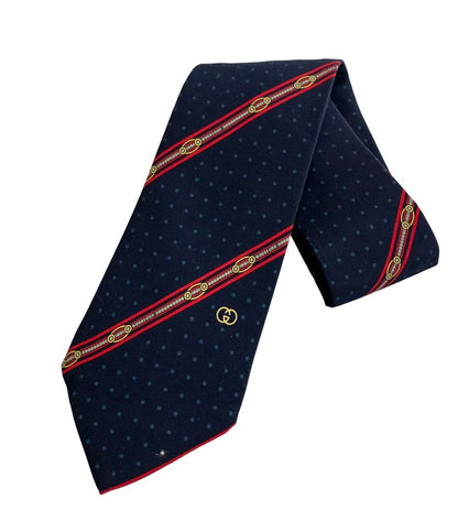美品 グッチ ネクタイ シルク100% メンズ GUCCI