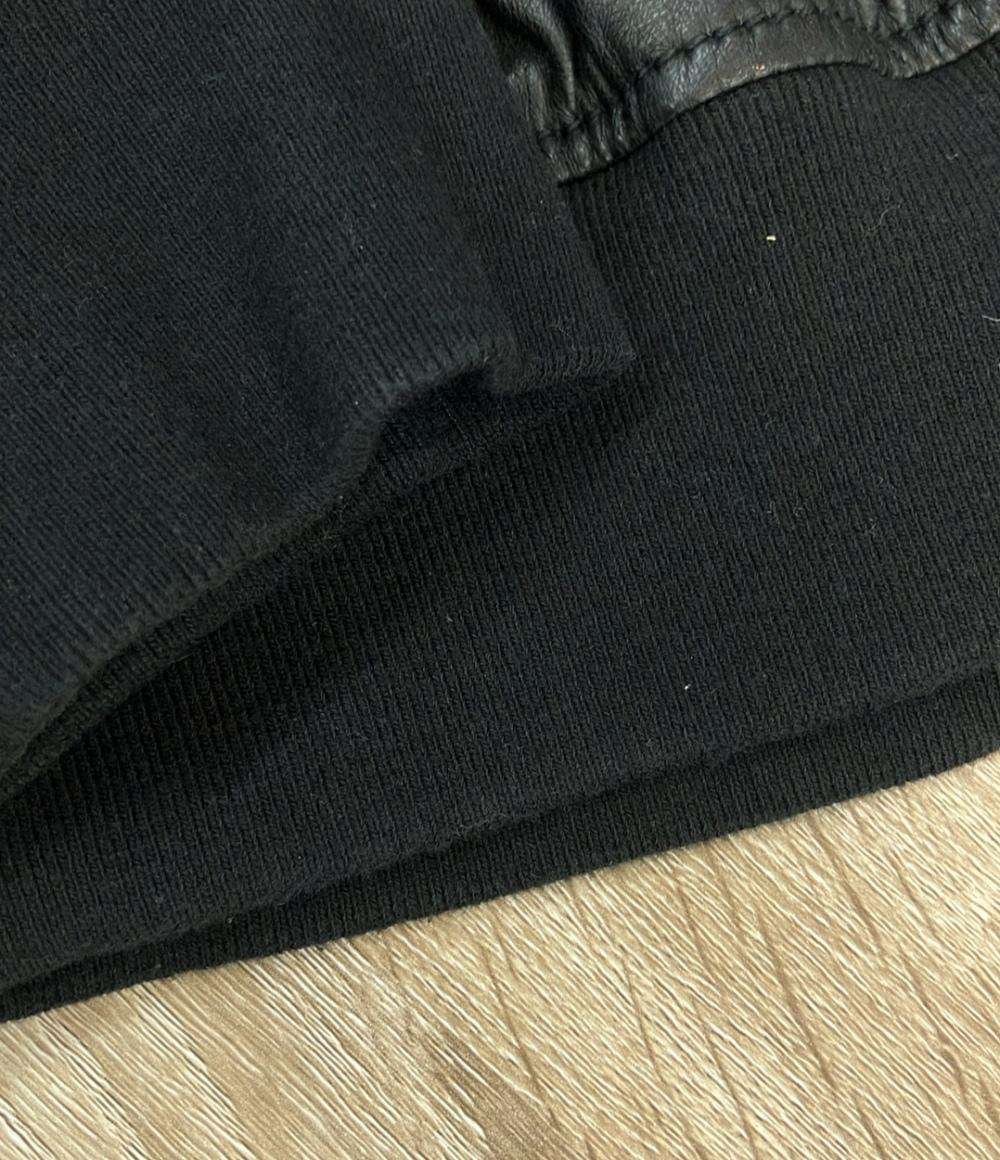 DOLCE&GABBANA レザージャケット ラムスキン ボンバージャケット インポート RB0842 レディース SIZE 54 (XXL) ドルチェアンドガッバーナ