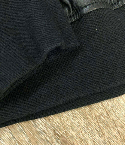 DOLCE&GABBANA レザージャケット ラムスキン ボンバージャケット インポート RB0842 レディース SIZE 54 (XXL) ドルチェアンドガッバーナ