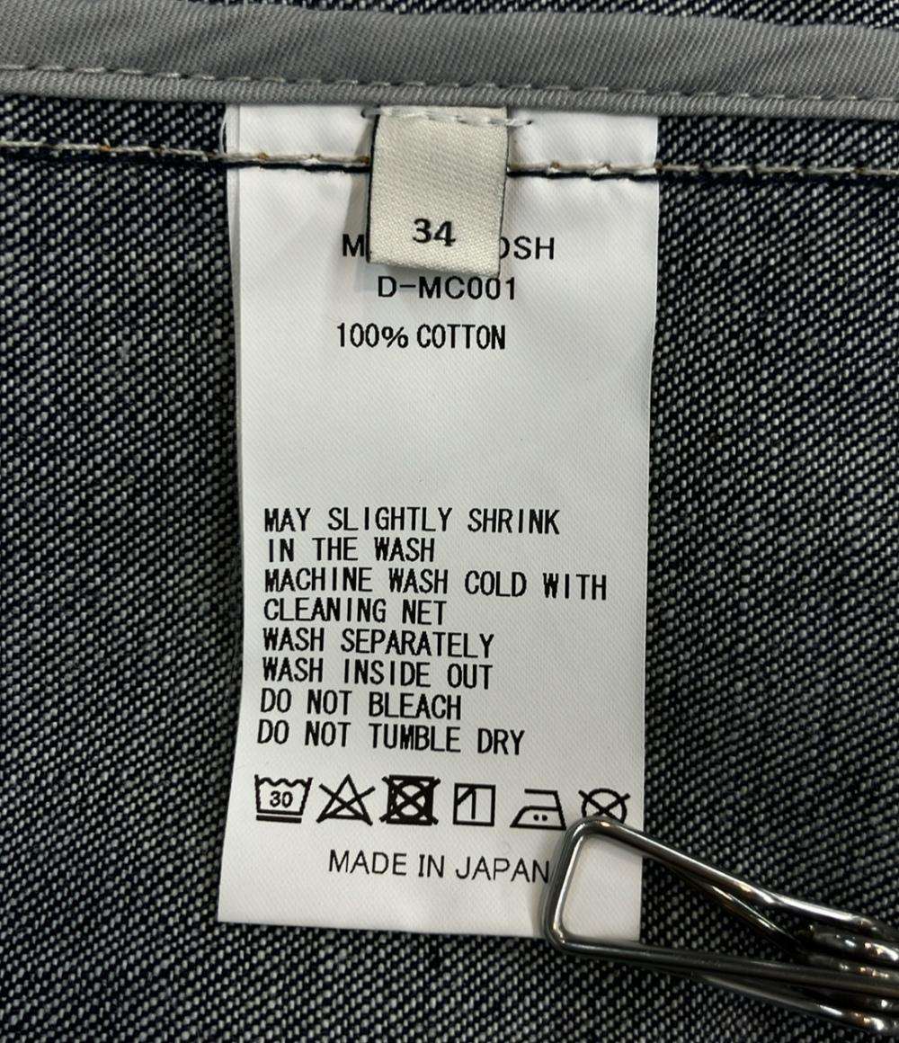 Mackintosh ステンカラーコートコットンデニムステンカラーコート インポート D-MC001 メンズ SIZE 34 (XS) マッキントッシュ