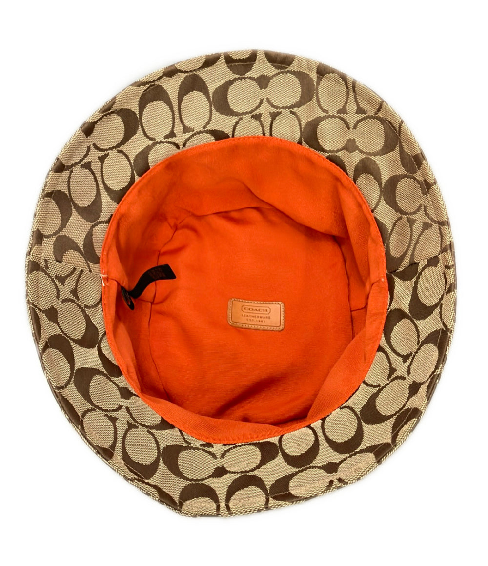 COACH バケットハット シグネチャー レディース SIZE M/L コーチ
