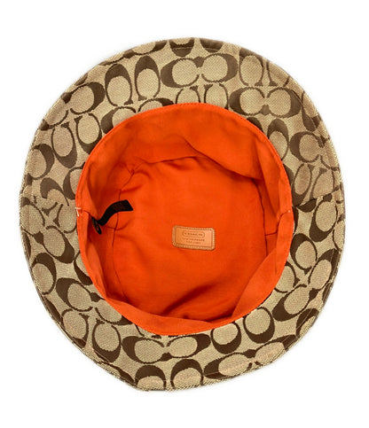 COACH バケットハット シグネチャー レディース SIZE M/L コーチ