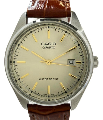カシオ ③-11  602 CASIO　腕時計 クオーツ ゴールド MTP-1175 メンズ