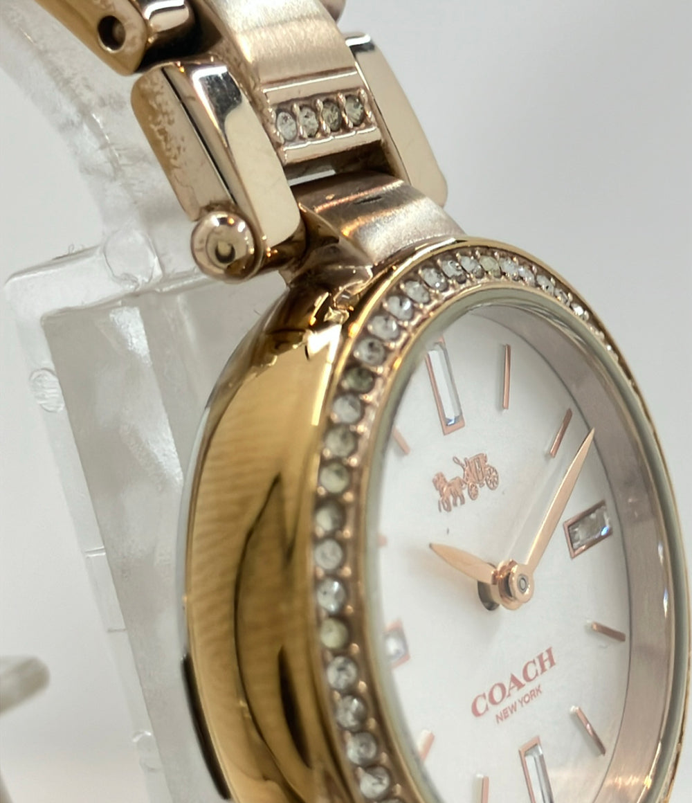 COACH 腕時計 クオーツ シルバー CA.123.7.34.1570S レディース コーチ