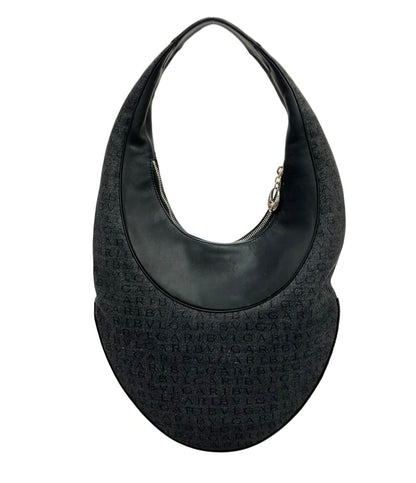 BVLGARI ワンショルダーバッグ 肩掛け ロゴマニア柄 アスコット レディース ブルガリ