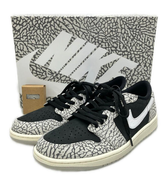 美品 NIKE ローカットスニーカー エア ジョーダン 1 レトロ LOW OG CZ0790-001 メンズ SIZE 28.5 ナイキ