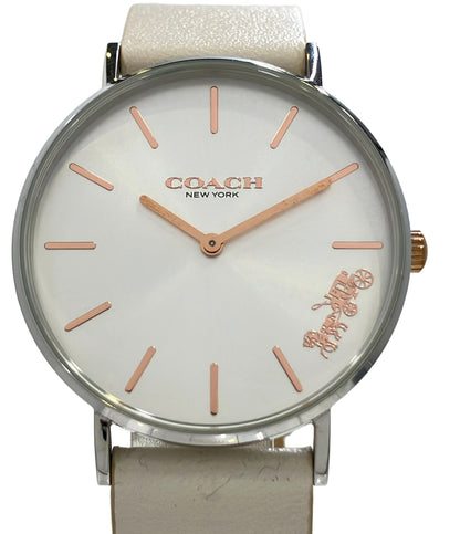 COACH 腕時計 クオーツ シルバー CA120.7.14.1594 レディース コーチ