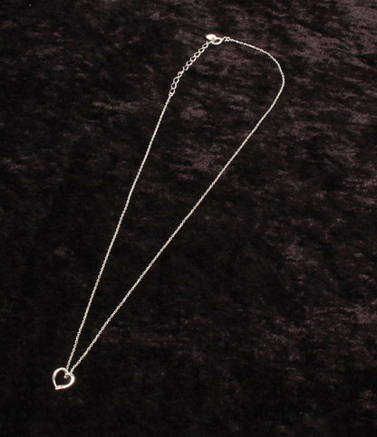 美品 ヨンドシー ネックレス SV ハートモチーフ レディース 4℃