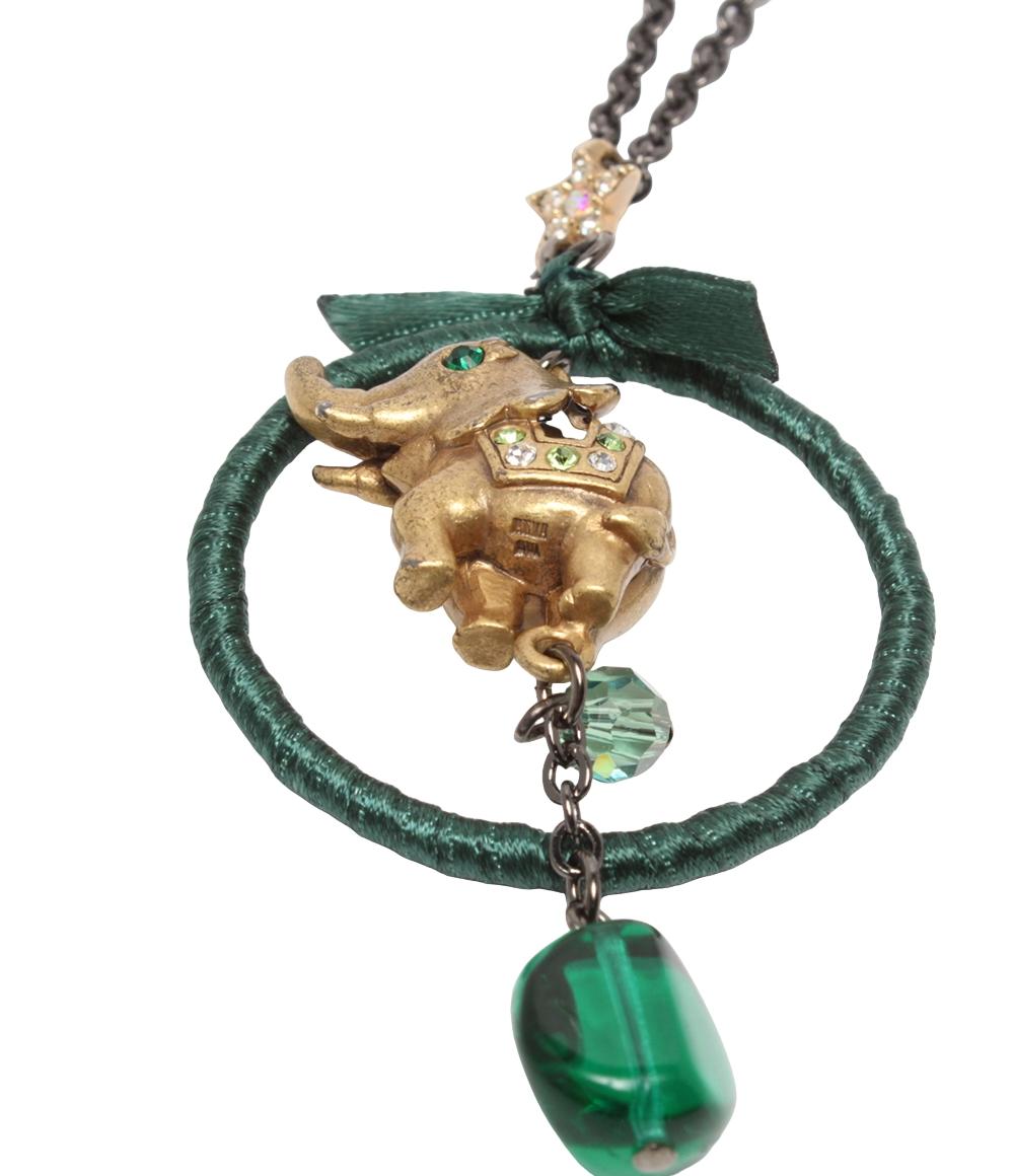 アナスイ ネックレス 象モチーフ エレファントモチーフ レディース ANNA SUI