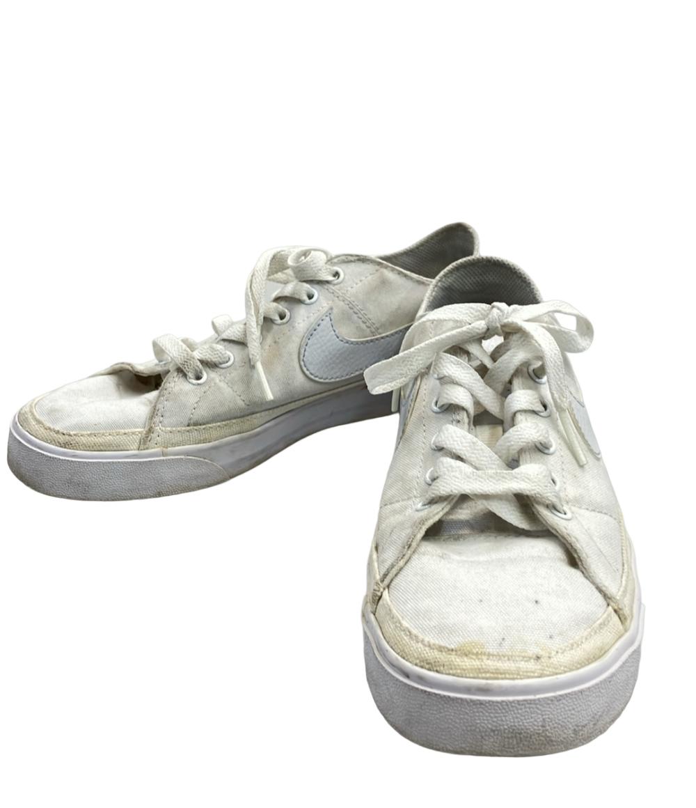 ナイキ ローカットスニーカー COURT LEGACY CANVAS CZ0294-103 レディース SIZE 25.0 (XL) NIKE