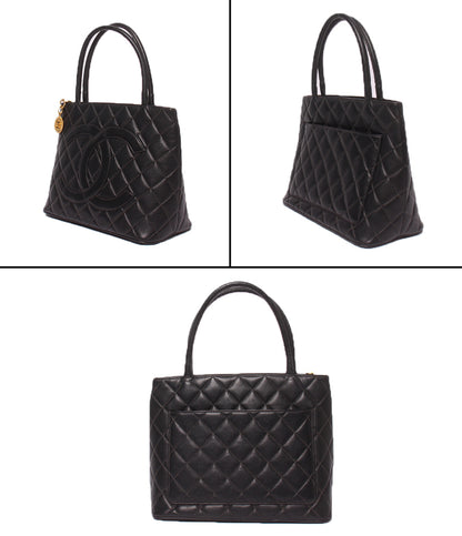 CHANEL トートバッグ キャビアスキン ココマーク ゴールド金具 レディース シャネル