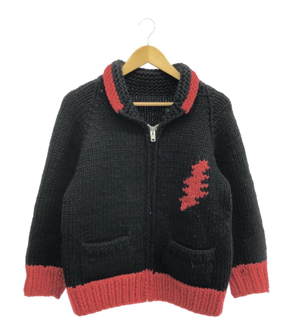訳あり フロンエンタープライス 長袖ジップニット メンズ (S) FRON ENTERPRISES