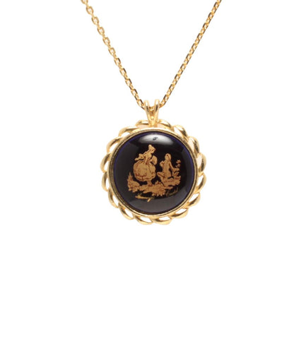 美品 LIMOGES CASTEL ネックレス レディース リモージュ キャッスル