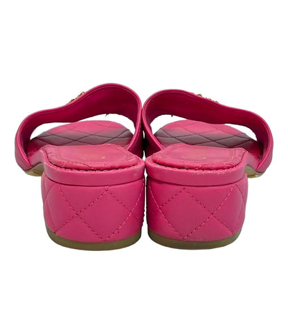 CHANEL ミュール サンダル マトラッセル レディース SIZE 35.5 23(cm) シャネル