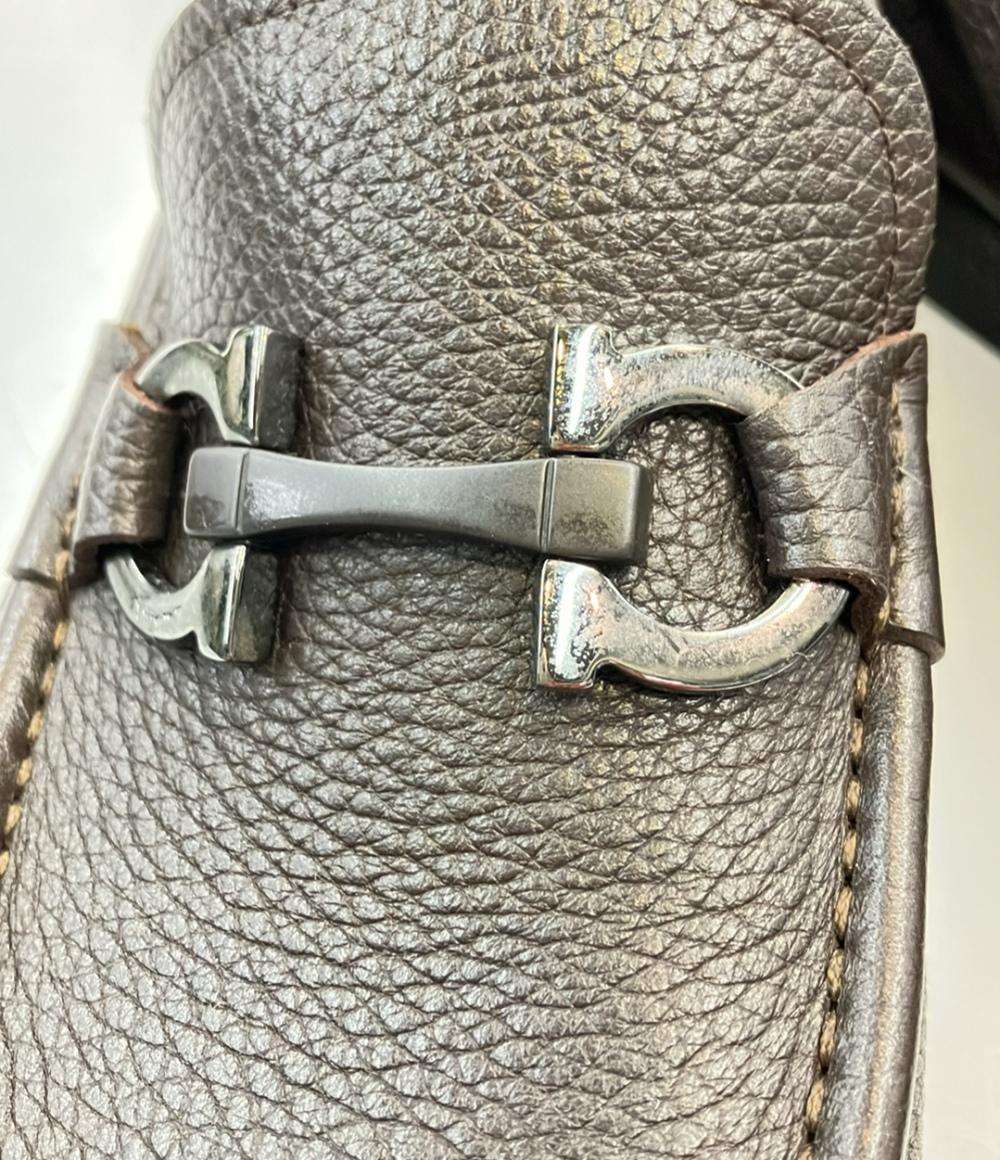 Salvatore Ferragamo ビットローファー ガンチーニ メンズ SIZE 6 1/2