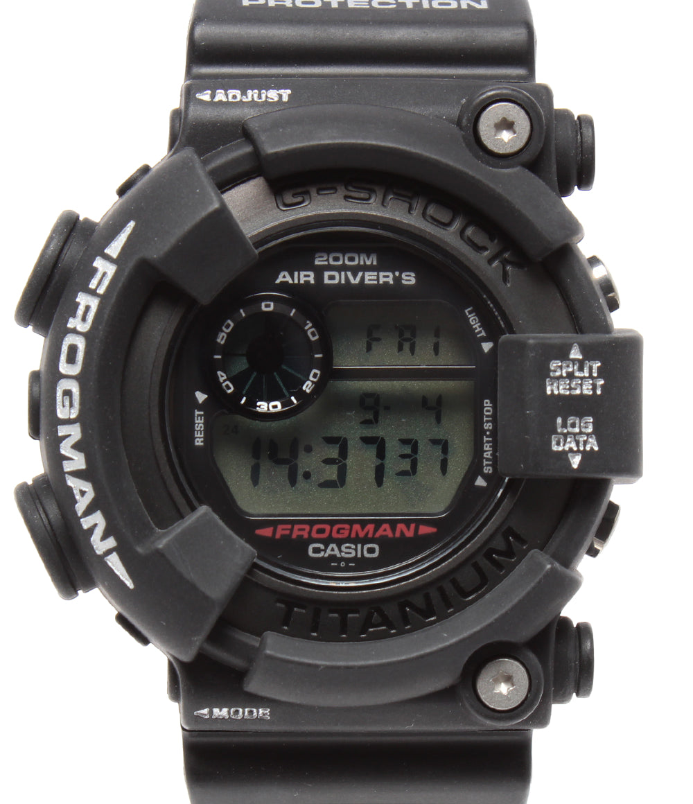 美品 CASIO 腕時計 FROGMAN '99 G-SHOCK クオーツ DW-8200ZU-1T メンズ カシオ