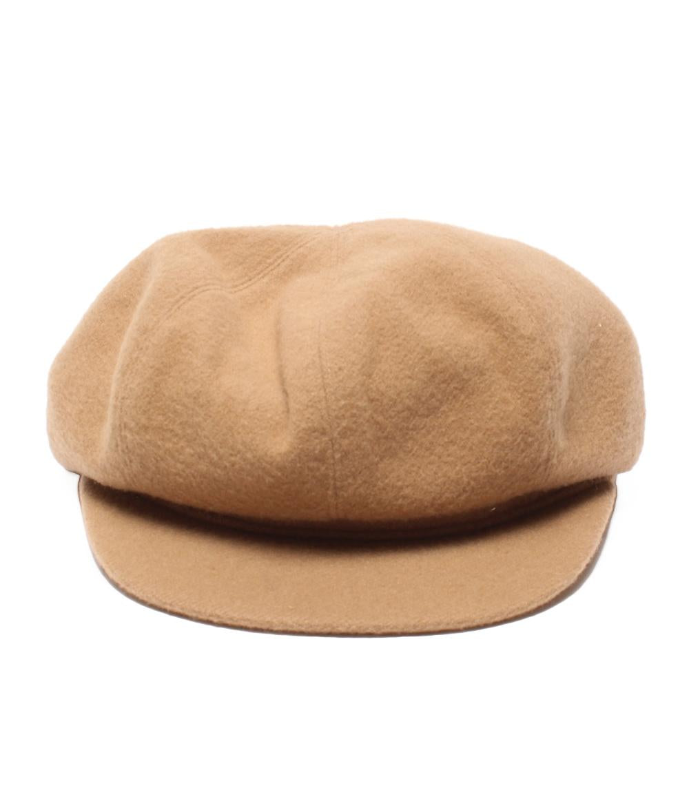 HERMES キャスケット カシミヤ100％ レディース SIZE 56 エルメス