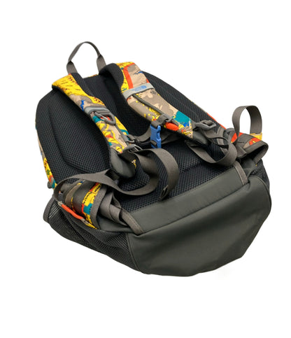 美品 THE NORTH FACE リュック デイパック 地図柄 ラウンディ Roundy NMJ72202 キッズ ザ・ノース・フェイス