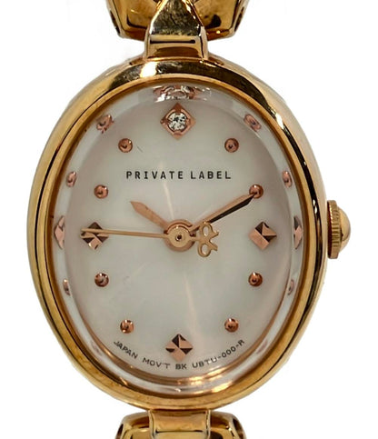 プライベートレーベル 腕時計 クオーツ シルバー UBTU-R0-C レディース PRIVATE LABEL