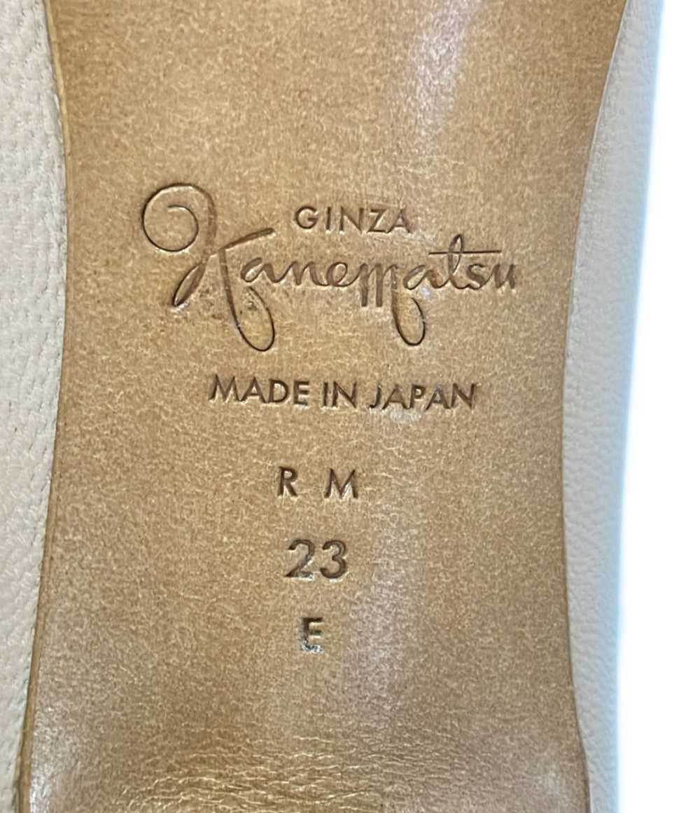 銀座かねまつ スクエアトゥパンプス レディース SIZE 24 (L) GINZA Kanematsu