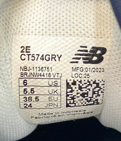 NEW BALANCE ローカットスニーカー CT574GRY レディース SIZE 24.0 (L) ニューバランス