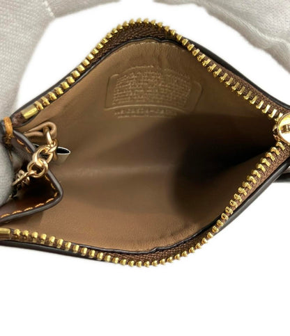 美品 COACH PEANUTS パスケース キーリング付き CBT14 レディース コーチ ピーナッツ