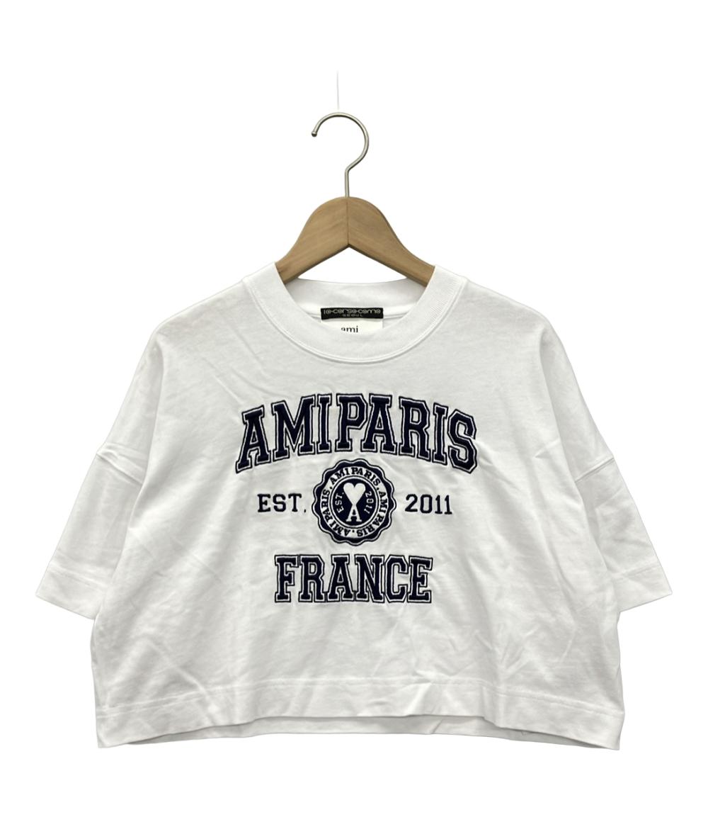 美品 アミ アレクサンドル マテュッシ 半袖Tシャツ レディース SIZE S ami alexandre mattiussi