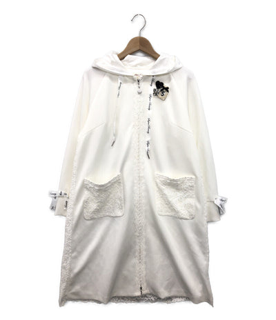 ジップアップビジューパーカー      レディース SIZE 42 (L) SUPER BEAUTY