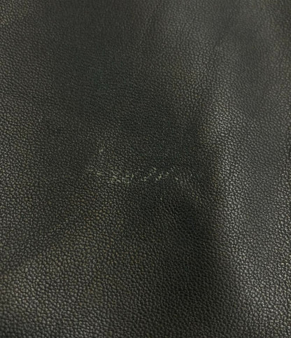 エディフィス シングルレイダースジャケット シープスキン レディース SIZE 44 EDIFICE