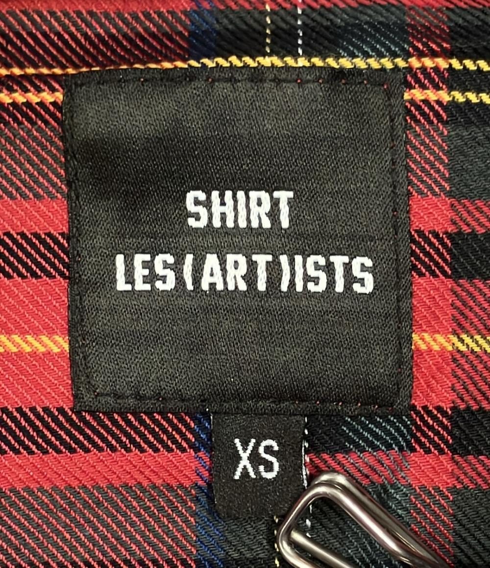 美品 レスアーティスト 長袖シャツ チェック柄 メンズ SIZE XS (XS) LES(ART)ISTS