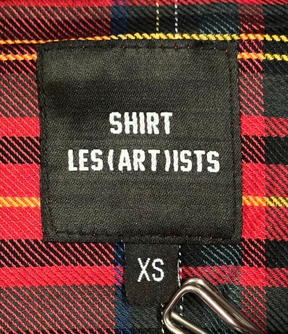 美品 レスアーティスト 長袖シャツ チェック柄 メンズ SIZE XS (XS) LES(ART)ISTS