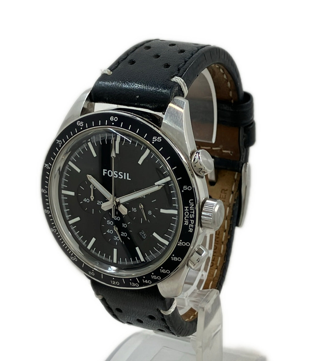 FOSSIL 腕時計 クオーツ ブラック CH2921 メンズ フォッシル