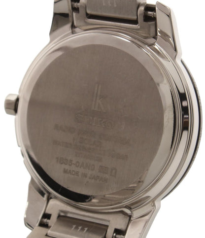 美品 セイコー 腕時計 ルキア Lukia ソーラー 1B35-0AN0 レディース SEIKO
