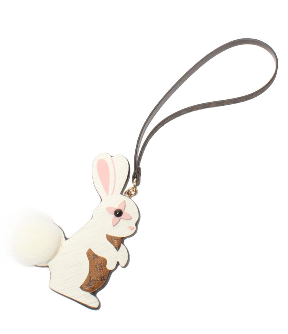LOUIS VUITTON ウサギ バッグチャーム キーホルダー 美品 LOUIS VUITTON バッグチャーム ウサギ バッグチャーム ラビット