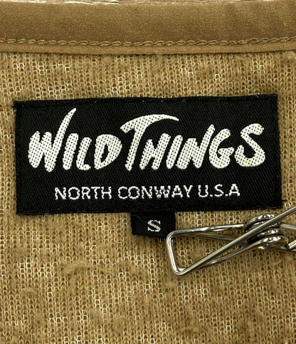 ワイルドシングス ノーカラーボアジャケット メンズ SIZE S (S) WILDTHINGS