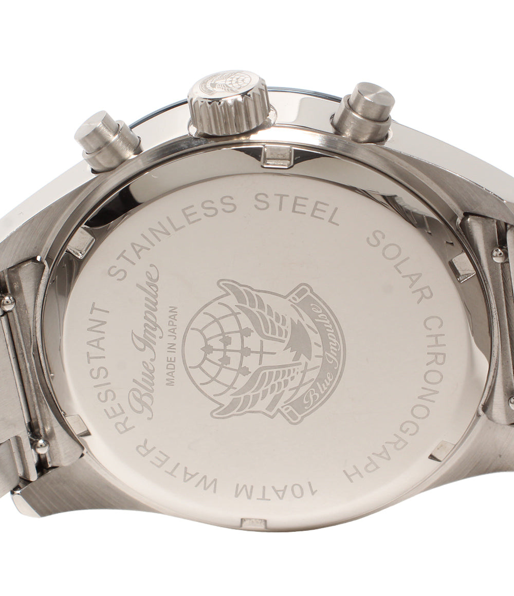Blue Impulse 腕時計 ソーラー ホワイト系 メンズ ブルーインパルス