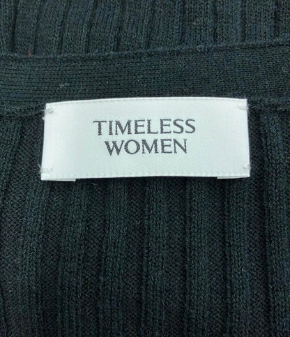 美品 タイムレスウーマン 長袖カーディガン レディース SIZE F (M) TIMELESS WOMEN