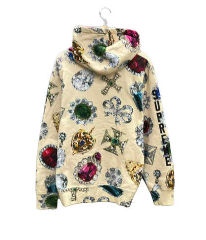 シュプリーム フード付きパーカー ジュエル柄 メンズ SIZE M (M) Supreme