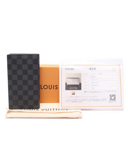 ルイヴィトン 長財布 ポルトフォイユ･ブラザ ダミエグラフィット N62665 メンズ LOUIS VUITTON