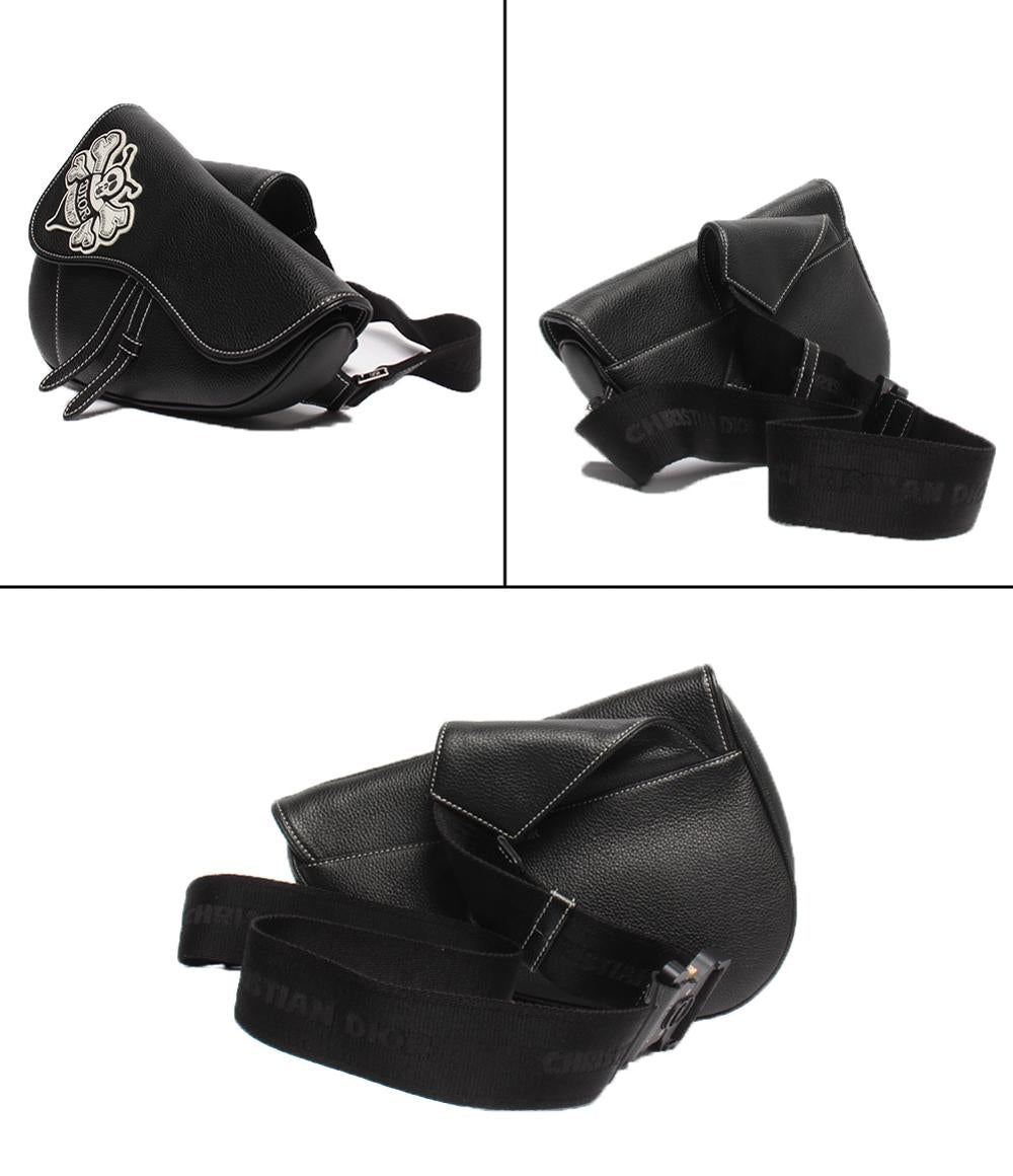 Dior STUSSY ボディバッグ ショルダーバッグ 蜂 サドルバッグ メンズ ディオール ステューシー