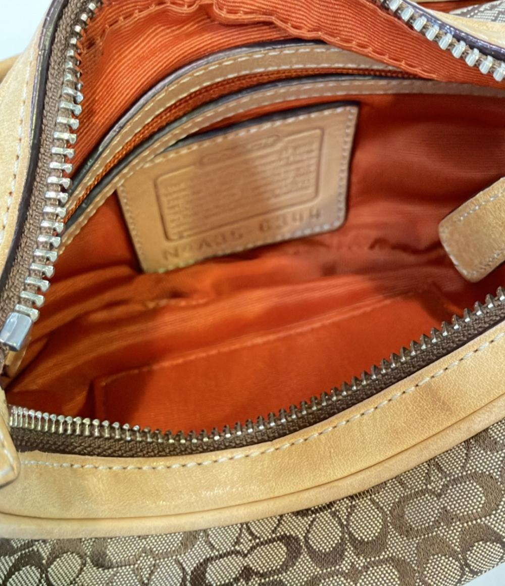 訳あり コーチ ショルダーバッグ 斜め掛け ミニシグネチャー 6344 レディース COACH